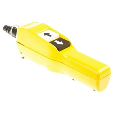 Abbildung von Schneider Electric XACA201 Hängetaster XAC A, 2 Drucktaster 52 x 295 71 mm, 1. Drucktaste 1 S, 2. S