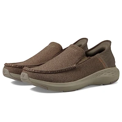 Abbildung von Skechers Herren Parson Ralven Slip in Slipper, Taupe, 43 EU Weit