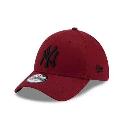 Abbildung von New Era York Yankees MLB Fankappe rot Teamlogo Baseball Cap NY 39Thirty gebogener Schirm M L