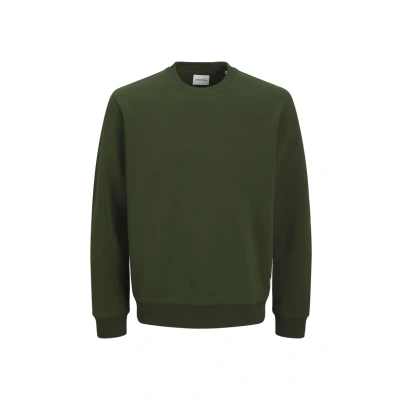 Abbildung von Jack &amp; Jones Sweatshirt »JJEBRADLEY mit Rippbündchen für Alltag und Freizeit«, relaxed fit, atmungsaktiv, Rundhals, ohne Kapuze