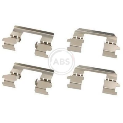 Abbildung von A.B.S. 1736Q Zubehörsatz, Scheibenbremsbelag NISSAN: Qashqai / Qashqai+2 I, X Trail, I Van, RENAULT: ESPACE 4