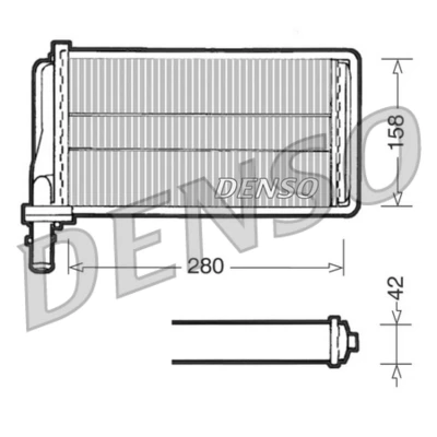 Abbildung von DENSO DSN1408 Anlasser 12 1 9 HONDA: CIVIC 7 Hatchback