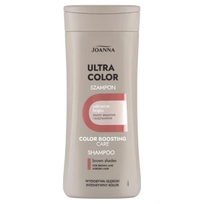 Abbildung von Joanna Ultra Color Shampoo für Braune Haare Stärkendes &amp; revitalisierendes Haarshampoo Farbauffrischung Haarpflege Vertieft die Farbintensität Pflege Feuchtigheit Ihr Haar 200 ml