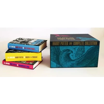 Abbildung von Harry Potter Adult Hardback Box Set: Contains: Philosopher&#039;s Stone / Chamber of Secrets Prisoner Azkaban Goblet Fire Order the Phoenix Half Blood Prince Deathly Hollows