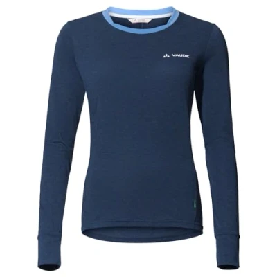 Abbildung von Vaude Sveit II Langarmshirt, Damen, Größe: 34, Dark sea