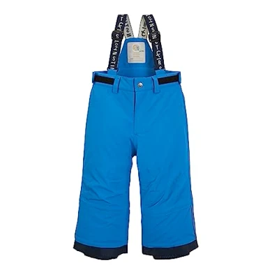 Abbildung von first instinct by killtec Kinder Skihose/Matschhose/Funktionshose mit Trägern und Schneefang FISW 48 MNS SKI PNTS, Lime, 110, 39989 000