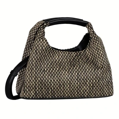 Abbildung von TOM TAILOR Denim Damen Leana 004619 Umhängetasche, schwarz/Sand