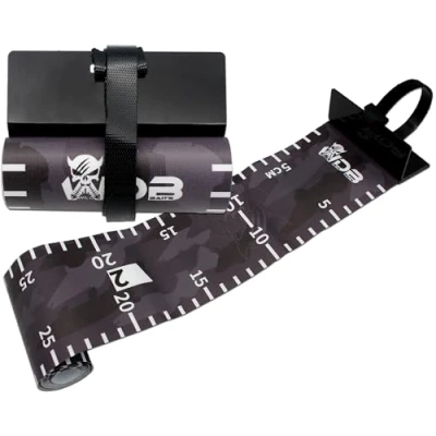 Abbildung von Angel Berger Wild Devil Baits Rollup Measure Scale Fish Ruler Fisch Maßband Measuring Mat zum Messen