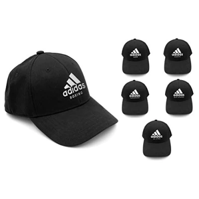 Abbildung von Adidas Baseball Cap Men Women Hat Black Boxing Karate Judo Taekwondo Kickboxing Jiu Jitsu, One Size Hat, Blackwhite
