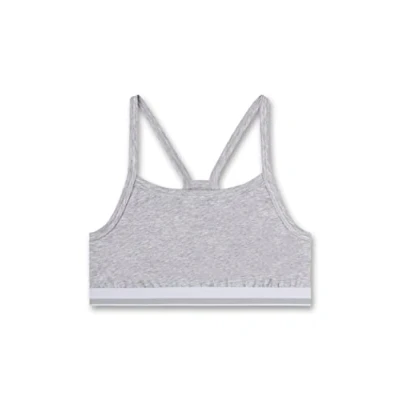 Abbildung von Sanetta Mädchen Bustier Graumelange Bequemes und angenehmes für aus einem Baumwoll Mix. Unterwäsche 152