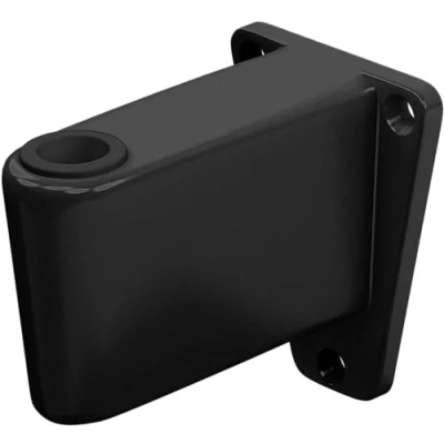 Abbildung von goobay 64991 Wandhalterung für Lupenleuchte, Arbeitslupe, Tischlampe/Befestigung Lupenlampen, Schreibtisch Lampen, Kosmetik Lampen/schwarz