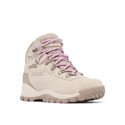 Abbildung von Columbia Newton RIDGE PLUS Waterproof Amped Hikingschuh, Damen, Größe: 40.5, Dark stone/cosmos Schuhe