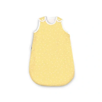 Abbildung von Ehrenkind® Babyschlafsack Schlafsack Rund 2.5 TOG Bio Baumwolle Ganzjahres Baby Gr. 74/80 Farbe Vanille Weiße Pusteblume Oeko Tex winter und Sommer Kinder