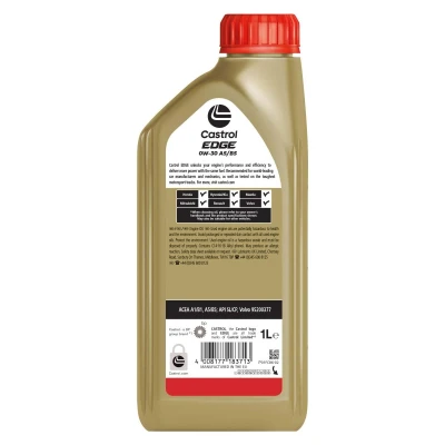 Abbildung von Castrol EDGE A5/B5 0W 30 1l Motoröl 15F6A4