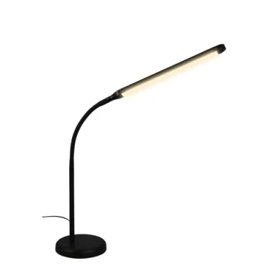 Abbildung von BRILONER LED Nachttischlampe Touch Dimmbar, Schreibtischlampe LED, Tischlampe, Leselampe für Home Office, 4 Stufig Schwarz