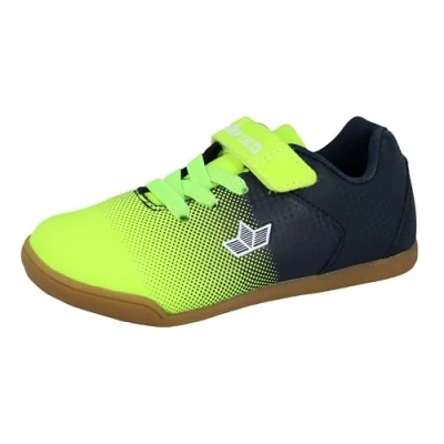Abbildung von Lico Sambo VS Unisex Kinder Hallenturnschuh, Marine/ Lemon, 40 EU