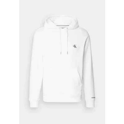 Abbildung von Calvin Klein Jeans Essential Regular Hoodie Sweatshirt, Herren, Größe: Small, Bright white