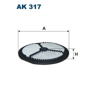 Abbildung von Luftfilter FILTRON AK317