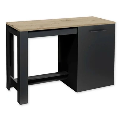Abbildung von BASIC by Balculina Kücheninsel »Andy Kücheninsel«, Breite 138 cm, Stauraum und Essplatz