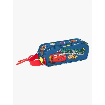 Abbildung von Disney Cars Doppel Federmäppchen Racing, Dunkelblau