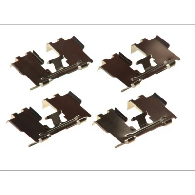 Abbildung von QUICK BRAKE 109 1760 Zubehörsatz, Scheibenbremsbelag TOYOTA: RAV4 III Off Road, IV Road