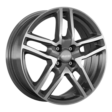 Abbildung von ALUTEC 5 loch 17Zoll 105mm Alufelge Ikenu Graphit frontpoliert IKE75738O82 9 Felge 7.5Zoll 38mm 56.60mm