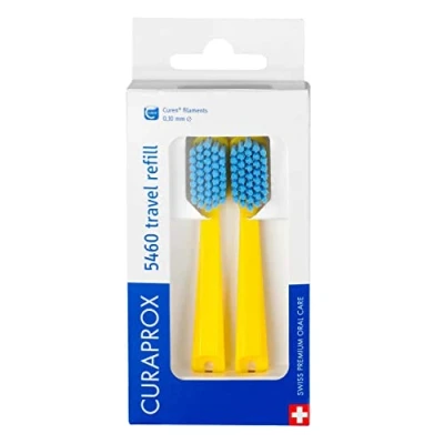 Abbildung von Curaprox CS 5460 Refill FOR Travel SET ZahnpflegeZubehör, Größe: One Size, Yellow