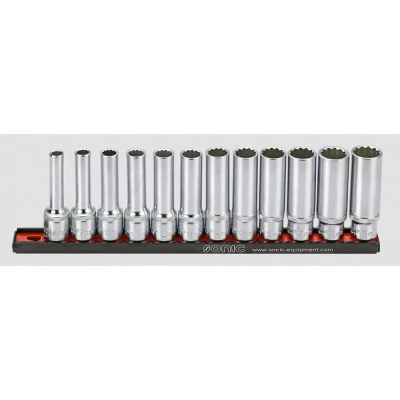 Abbildung von SONIC 301204 Steckschlüsseleinsatz Set 12 Zwölfkant 1/2 Vierkant