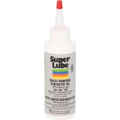 Abbildung von Ansxiy Super Lube 51004 Synthetisches Öl mit PTFE, hochviskos, 113 ml Flasche, transluzentes weiß