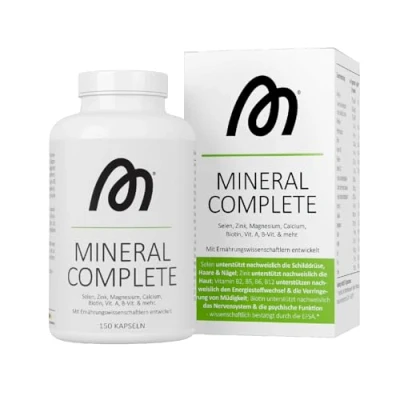 Abbildung von More Mineral Complete V4, 150 Kapseln mit Mineralstoffen, Spurenelementen und Vitaminen