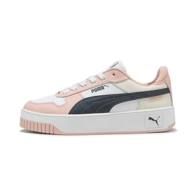 Abbildung von PUMA Damen Carina Street Sneaker, White Strong Gray Rose Quartz, 38.5 EU