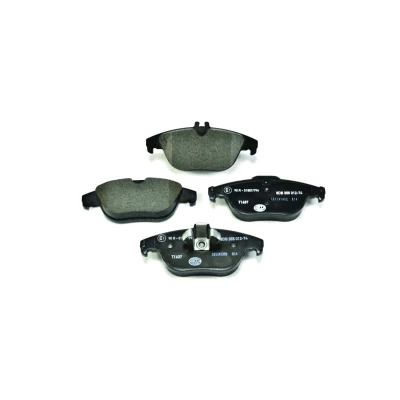Abbildung von HELLA 8DB 355 012 741 Bremsbelagsatz für Verschleißwarnanzeiger vorbereitet MERCEDES BENZ: E Class Coupe, C Saloon, T modell