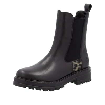 Abbildung von Remonte Damen D2286 Chelsea Stiefel, Schwarz, 37 EU