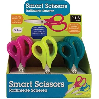 Abbildung von PLUS Japan, Schulscheren Display für Kinder, 1er Pack (1x 24 Scheren)