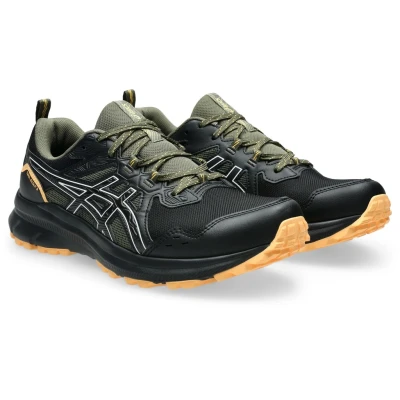 Abbildung von Asics Scout 3 Laufschuh Trail, Herren, Größe: 42.5, Black white Schuhe