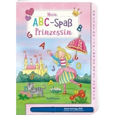 Abbildung von Mein ABC Spaß Prinzessin (Übungen für die Vorschule: Rätseln &amp; Lernen mit abwischbarem Stift)