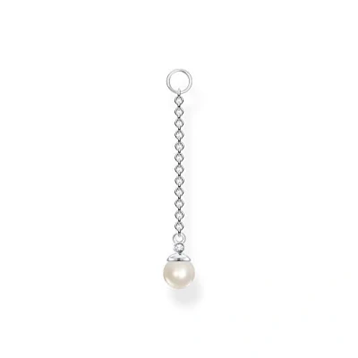 Abbildung von THOMAS SABO Damen Ohrring Anhänger Perle 925 Sterlingsilber