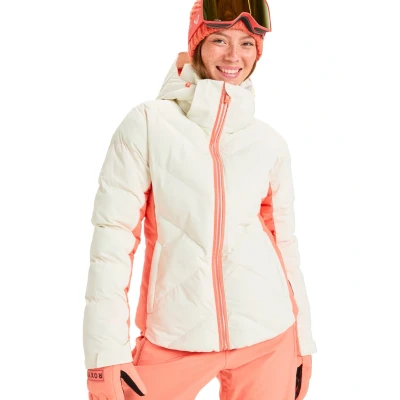 Abbildung von Roxy Skijacke, Damen, Größe: Small, White