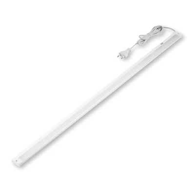 Abbildung von REV Unterbauleuchte Küche LED Schrankbeleuchtung 90cm, 8W, 620 Lumen, 3000K, Küchenbeleuchtung flach mit Sensor, einfache Montage, weiß