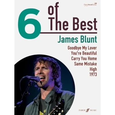 Abbildung von 6 of the Best: James Blunt: piano/vocal/guitar