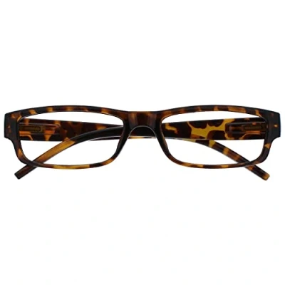 Abbildung von The Reading Glasses Company Die Lesebrille Unternehmen Braune Schildpatt Leicht Komfortabel Leser Herren Damen Lesehilfe R32 2 +1,50