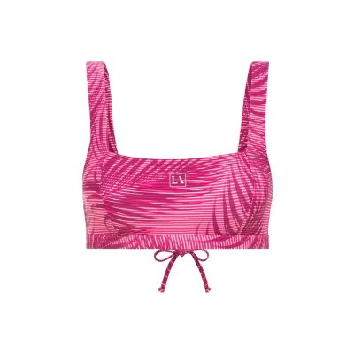 Abbildung von Lascana Active Bikinitop bordeauxbedruckt, Damen, Größe: 40xC/D, Bordeaux bedruckt