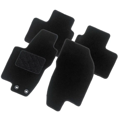 Abbildung von AutoStyle TM MT521 Fußmattensatz Textil vorne und hinten 4 schwarz