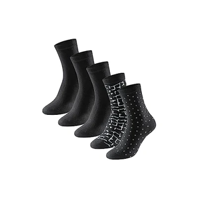 Abbildung von Schiesser 5 PACK Socken, Damen, Größe: 35 38, Black
