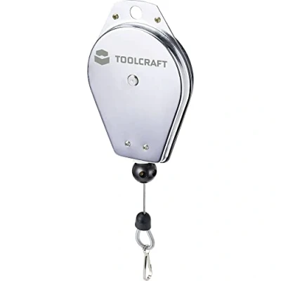Abbildung von TOOLCRAFT TO 7392612 Federzug, Seilauszug bis 1,5 m Tragkraft (max.) 2 kg