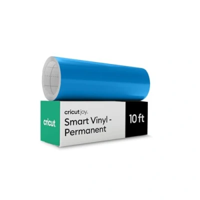 Abbildung von Cricut Smart Vinyl Permanent, Ozeanblau 14 cm x 304,8 Großpackung