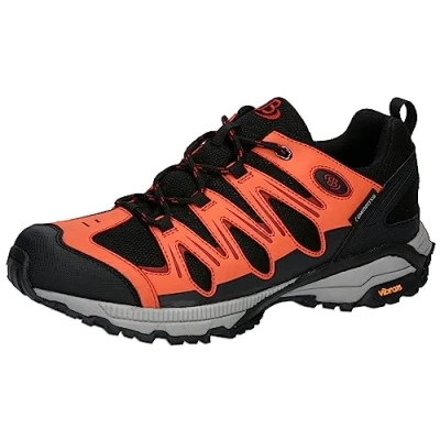 Abbildung von Brütting Unisex Expedition Traillaufschuh, Schwarz/Orange/Rot, 38 EU