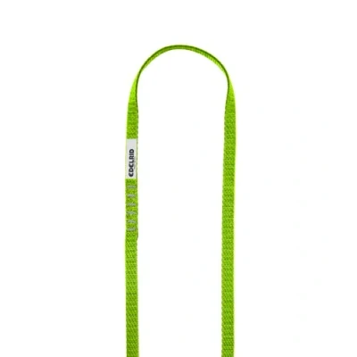 Abbildung von EDELRID Unisex Erwachsene Tech Web Sling 12mm II Schlingen, neon Green, 180 cm