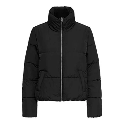 Abbildung von JdY Damen Jdynewerica Short Padded Jacket Otw Noos Steppjacke, Schwarz, S EU
