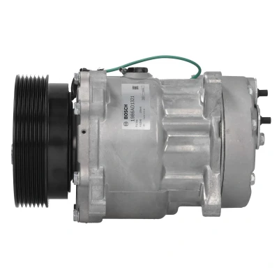 Abbildung von BOSCH 1 986 AD1 321 Kompressor 12V PAG 46 R134 mit Montageanleitung, Dichtring RENAULT: MASTER 2 Kasten